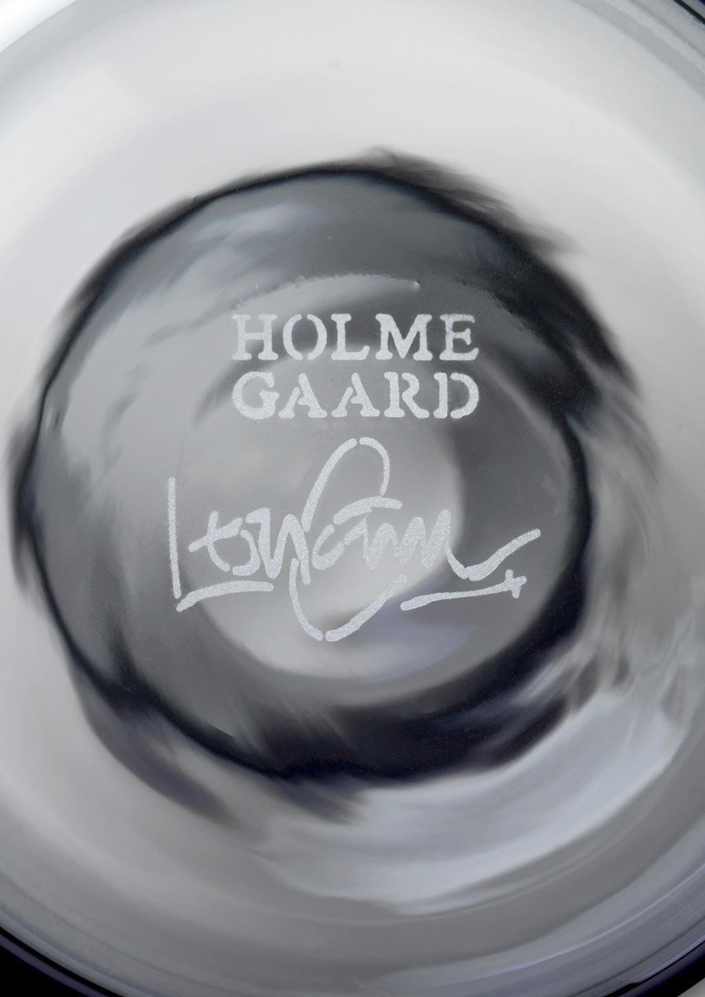 HOLMEGAARD(ホルムガード)FLORA VASE(フローラベース)ショートネック ダークブルー H24cm <ラッピング対象外>