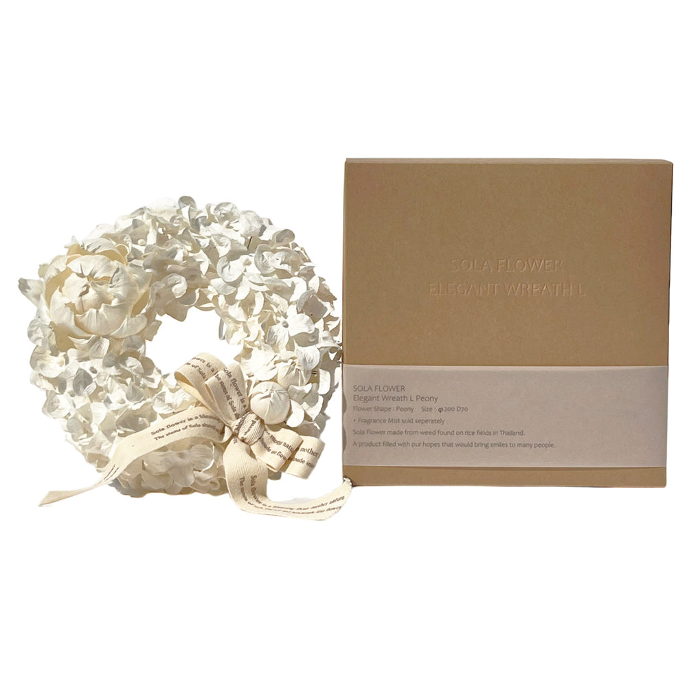 Sola Flower(ソラフラワー)Elegant Wreath L (エレガントリースL) 全3種