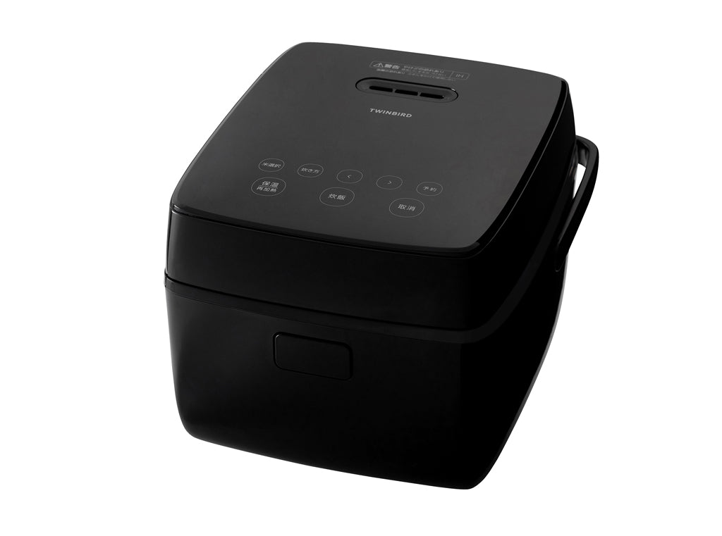 TWINBIRD(ツインバード)はやくておいしい3合 IH炊飯器 ホワイト/ブラック RM-D793 <ラッピング対象外>