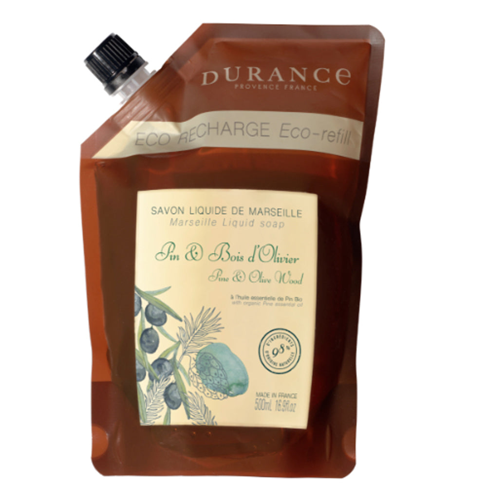 DURANCE(デュランス)エッセンシャルズ サヴォン ド マルセイユ エコリフィル(マルセイユリキッドソープ)500ml 香り6種 イーエフインターナショナル