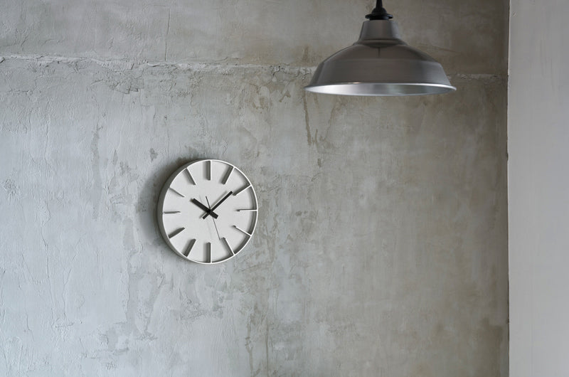 Lemnos Edge Clock(エッジ クロック)アルミニウム 掛け時計 AZ24-08 AL