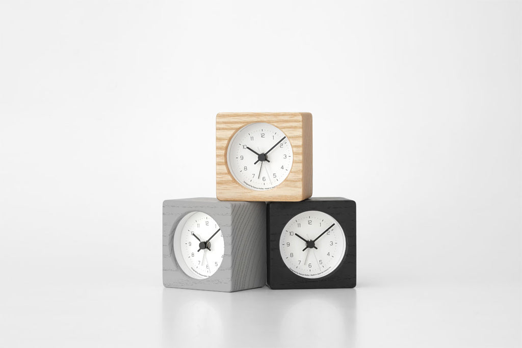 Lemnos NEUT alarm clock(ニュート アラーム クロック)ナチュラル 置き時計 KK24-09 NT