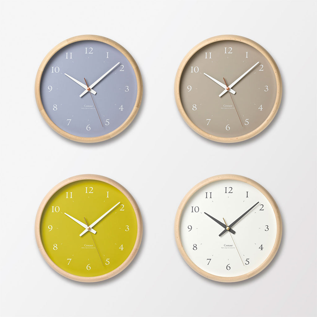 Lemnos Centaur Clock(セントール クロック)ホワイト 掛け時計 PC23-14 WH