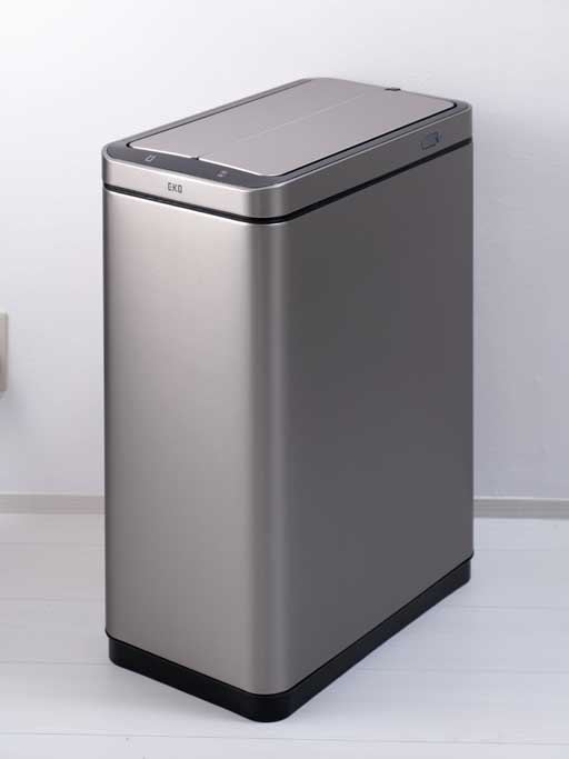 X-WING SENSOR BIN（エックスウイング センサービン）センサー式 自動開閉 ゴミ箱 シルバー 45L＜ラッピング対象外＞