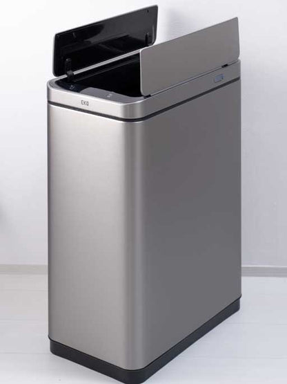 X-WING SENSOR BIN（エックスウイング センサービン）センサー式 自動開閉 ゴミ箱 シルバー 45L＜ラッピング対象外＞