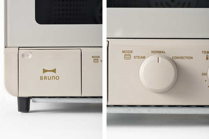 BRUNO（ブルーノ）crassy+ スチーム＆ベイク トースター BK/WH/GRG 全3色 ＜ラッピング対象外＞