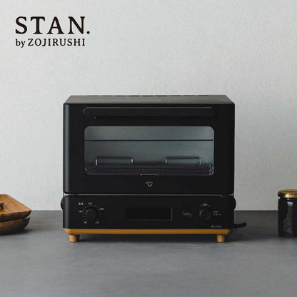 象印 STAN. オーブントースター ブラック/ホワイト ZOJIRUSHI EQ-FA22 ＜ラッピング対象外＞