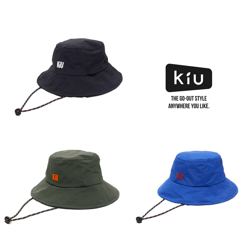 KiU（キウ）エアメッシュパネルロゴハット K518