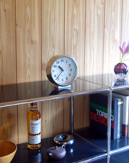 Lemnos RIKI ALUMINUM CLOCK  [リキ アルミニウム クロック]   掛け置き兼用 WR06-29