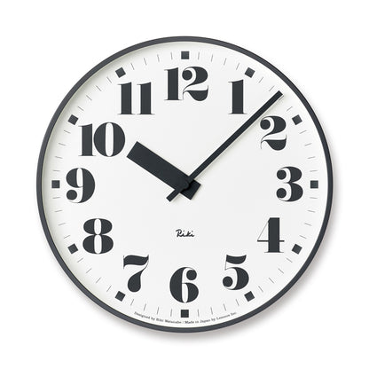 Lemnos RIKI PUBLIC CLOCK  [リキ パブリック クロック]  壁掛け時計 WR17-06