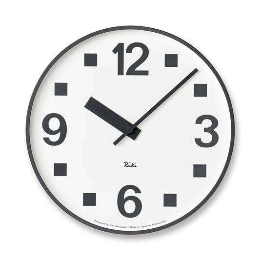 Lemnos RIKI PUBLIC CLOCK  [リキ パブリック クロック]  壁掛け時計 WR17-07