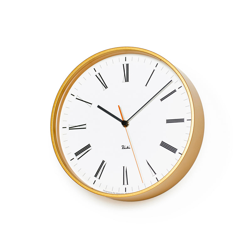 Lemnos RIKI ROMAN CLOCK  [リキ ローマン クロック]  壁掛け時計 WR17-12