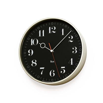 Lemnos RIKI RING CLOCK  [リキ リング クロック]  壁掛け時計 WR20-05 BK