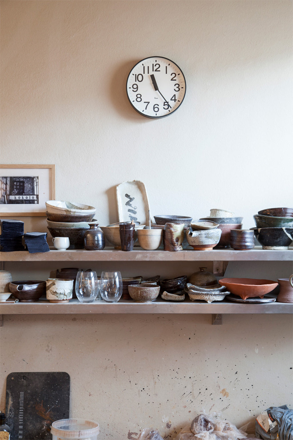Lemnos RIKI PUBLIC CLOCK  [リキ パブリック クロック]  壁掛け時計 WR22-07