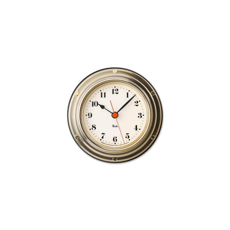 Lemnos RIKI MARINE CLOCK  [リキ マリン クロック]  壁掛け時計 WR24-02