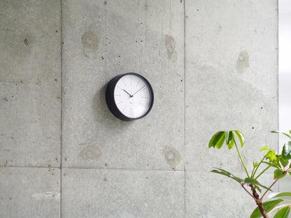 Lemnos RIKI STEEL CLOCK  [リキ スチール クロック]  掛時計 WR24-10 WH