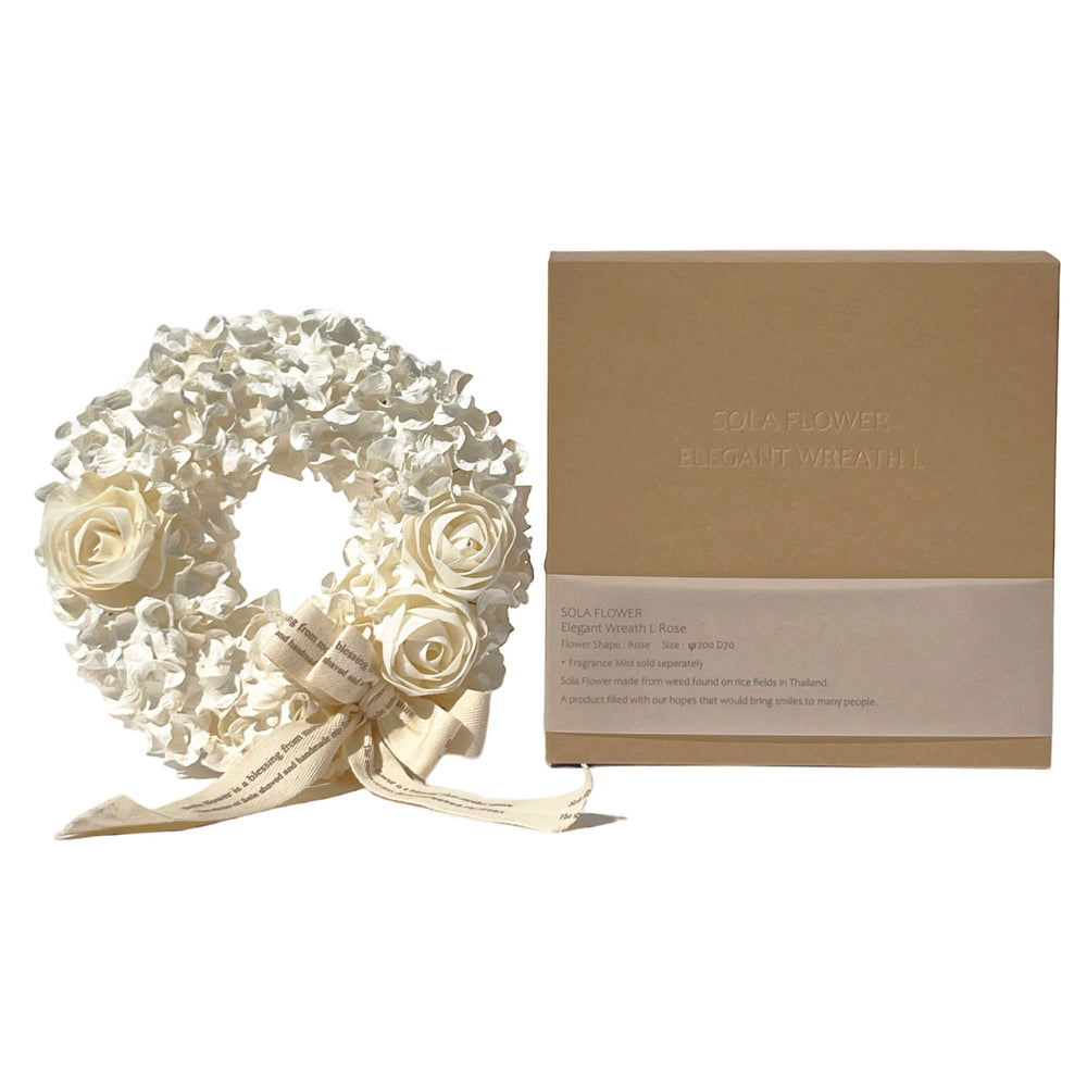 Sola Flower（ソラフラワー）Elegant Wreath L (エレガントリースL) 全3種