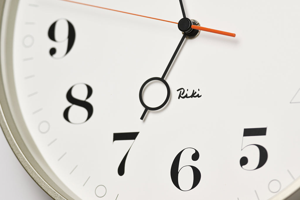 Lemnos RIKI RING CLOCK  [リキ リング クロック]  壁掛け時計 WR20-05 WH