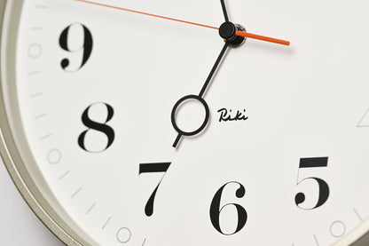 Lemnos RIKI RING CLOCK  [リキ リング クロック]  壁掛け時計 WR20-05 WH