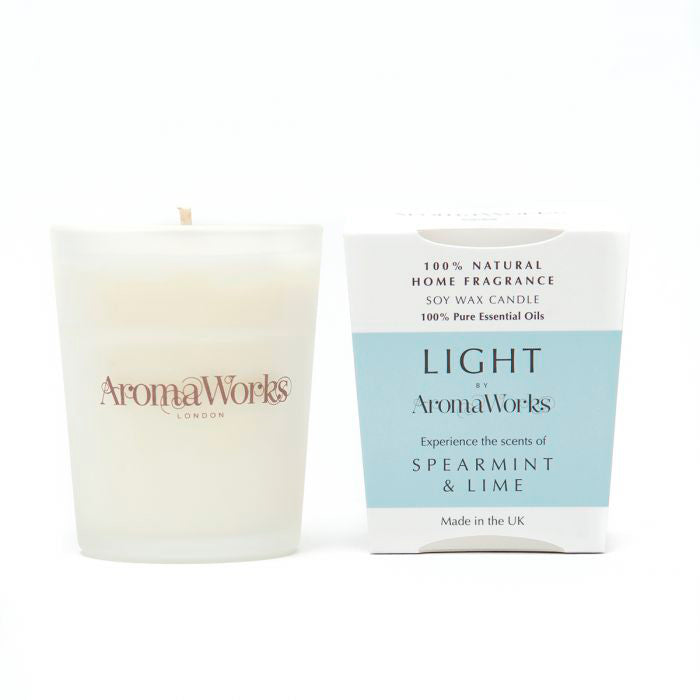 Aroma Works（アロマワークス）グラス入りキャンドル S 香り4種  ユーロジャパンエレガンス