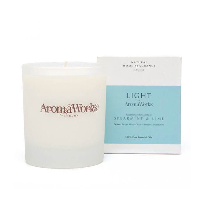 Aroma Works（アロマワークス）グラス入りキャンドル M 香り4種  ユーロジャパンエレガンス