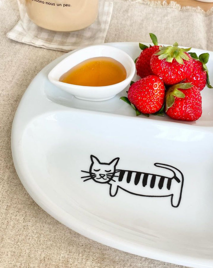 【SALE】Bitte Stenstrom（ビッテ ステンストローム）Felix（フェリックス）仕切りプレート 波佐見焼 日本製