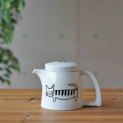 【SALE】Bitte Stenstrom（ビッテ ステンストローム）Felix（フェリックス）ティーポット 茶こし付き 波佐見焼 日本製