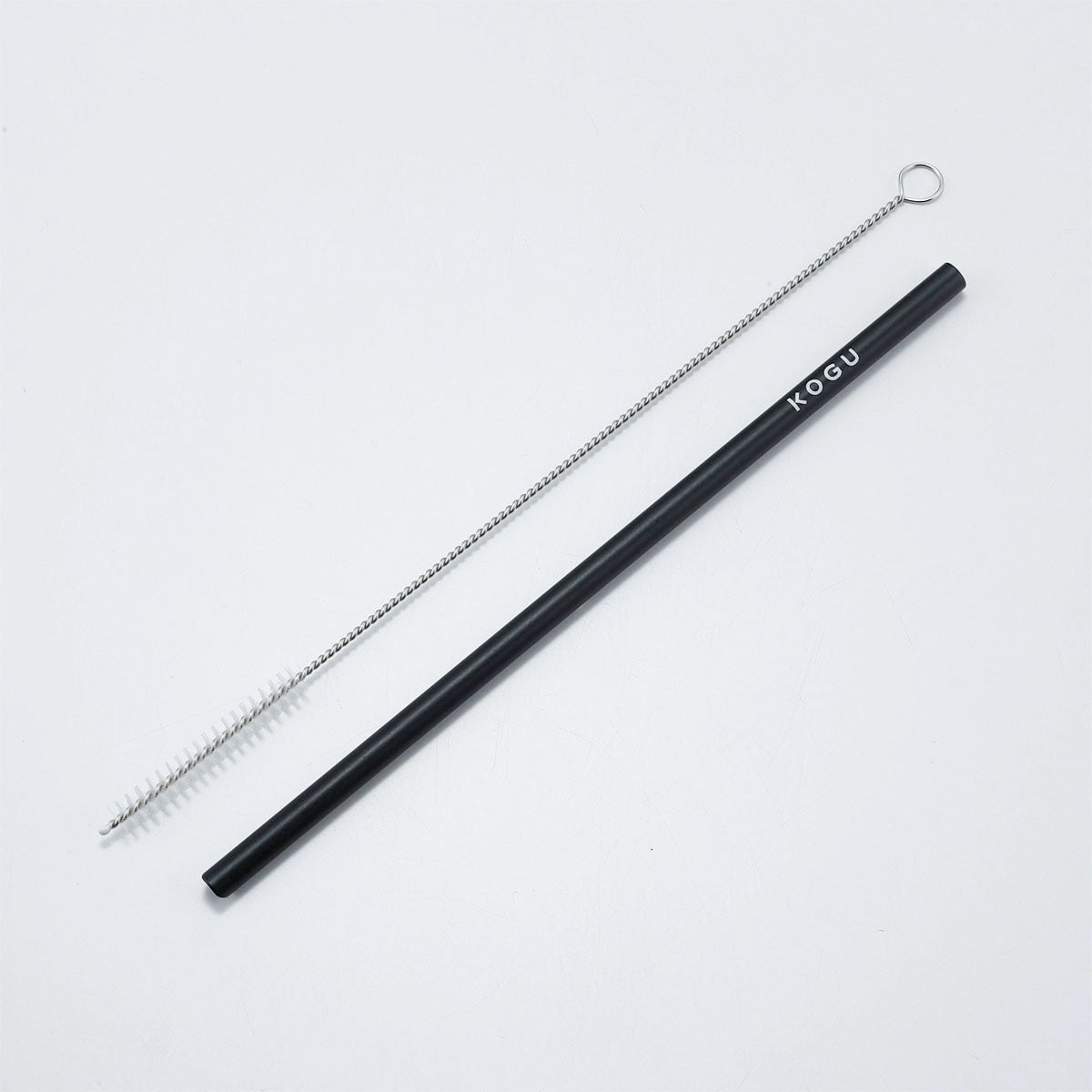 珈琲考具 アルミストロー 7mm ブラシ付き 全4色