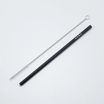 珈琲考具 アルミストロー 7mm ブラシ付き 全4色