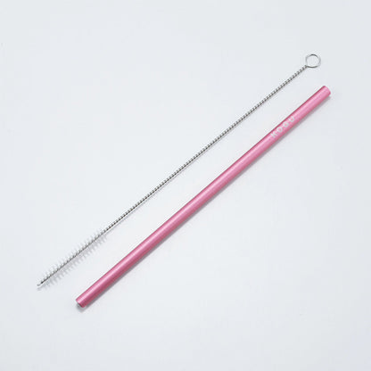 珈琲考具 アルミストロー 7mm ブラシ付き 全4色