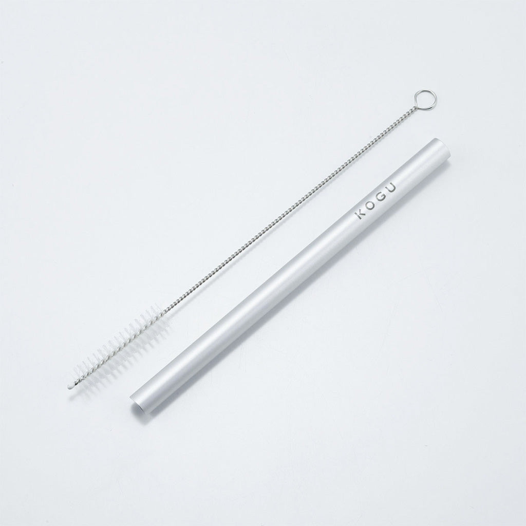 珈琲考具 アルミストロー 11mm ブラシ付き 全4色