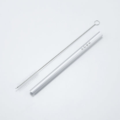珈琲考具 アルミストロー 11mm ブラシ付き 全4色