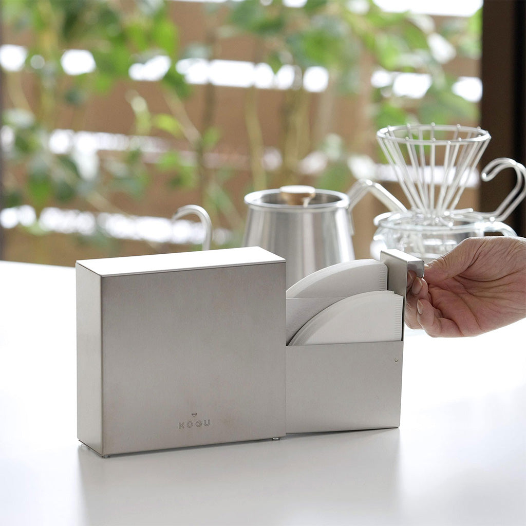 珈琲考具 コーヒーフィルターケース ステンレス