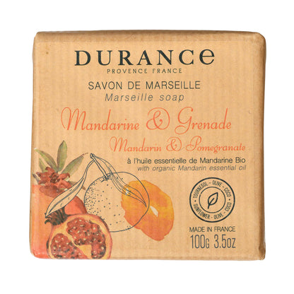 DURANCE（デュランス）エッセンシャルズ サヴォン ド マルセイユ（マルセイユソープ）100g  全6種 イーエフインターナショナル