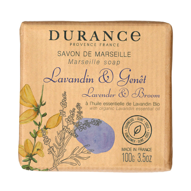 DURANCE（デュランス）エッセンシャルズ サヴォン ド マルセイユ（マルセイユソープ）100g  全6種 イーエフインターナショナル