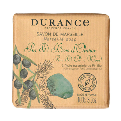DURANCE（デュランス）エッセンシャルズ サヴォン ド マルセイユ（マルセイユソープ）100g  全6種 イーエフインターナショナル