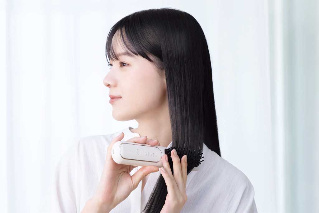FESTINO（フェスティノ） 充電式 スタイリング ヒーター ブラシ SMHB-049