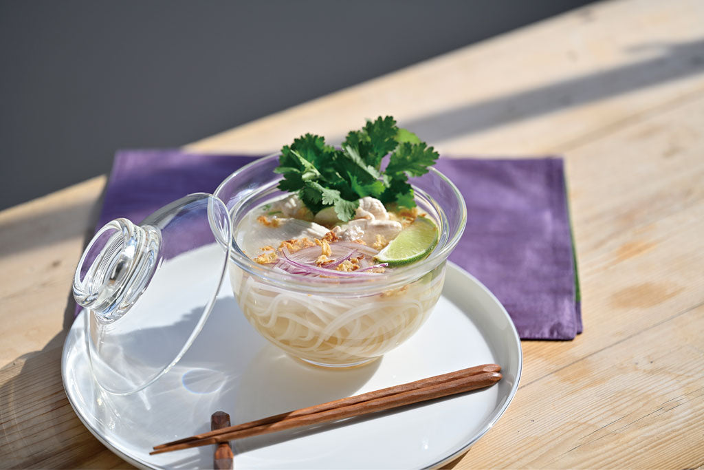 HARIO ガラスの丼鉢 耐熱ガラス製 日本製