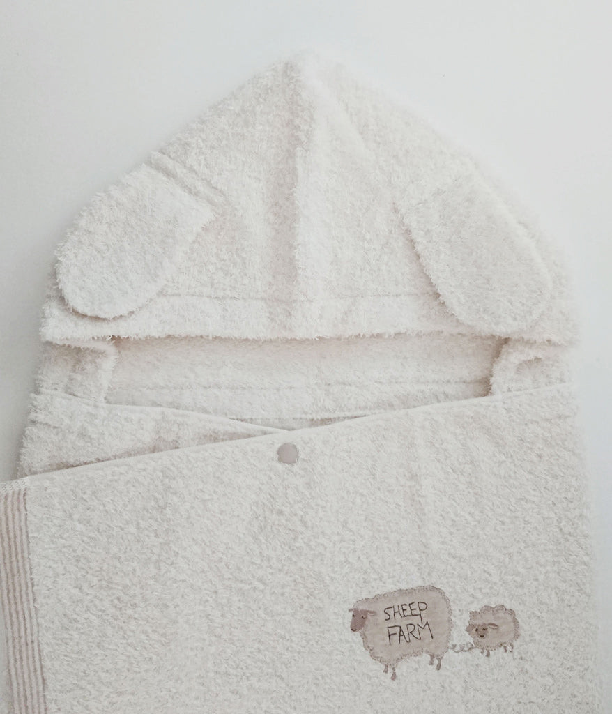 kontex（コンテックス）FLUFFY（フラッフィー）フード付き バスタオル 全2色 今治タオル 日本製  オーガニックコットン使用