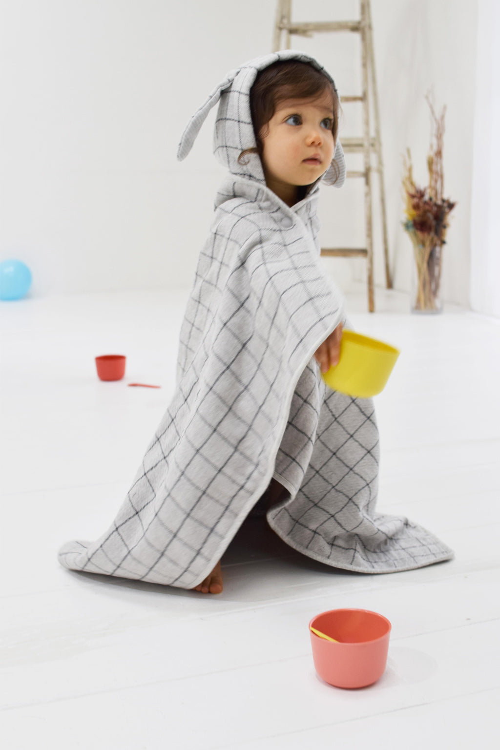 kontex（コンテックス）GRAPH（グラフ）フード付き バスタオル 全2色 日本製 オーガニックコットン使用