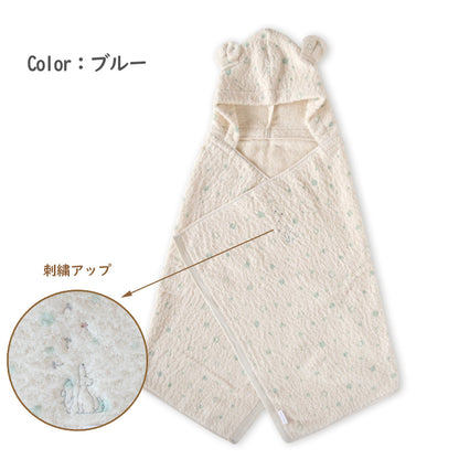 kontex（コンテックス）MULE（ミュール）フード付き バスタオル 全3色 日本製 オーガニックコットン使用