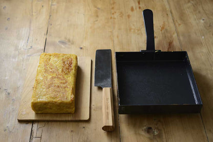 la base（ラバーゼ）鉄フライパン 玉子焼き器 18×18cm 日本製