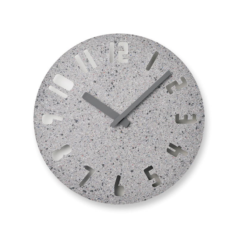 Lemnos PANECO CLOCK SAND（パネコ クロック サンド）ライトグレー 掛け時計  HIL22-10 LGY