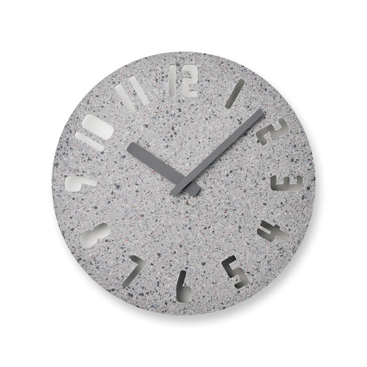 Lemnos PANECO CLOCK SAND（パネコ クロック サンド）ライトグレー 掛け時計  HIL22-10 LGY