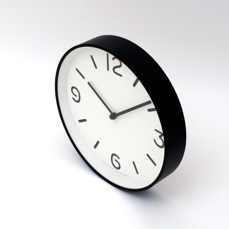 Lemnos MONO Clock（モノ クロック）ホワイト 掛け時計 LC10-20 A WH