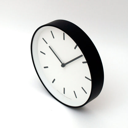 Lemnos MONO Clock（モノ クロック）ホワイト 掛け時計 LC10-20 B WH