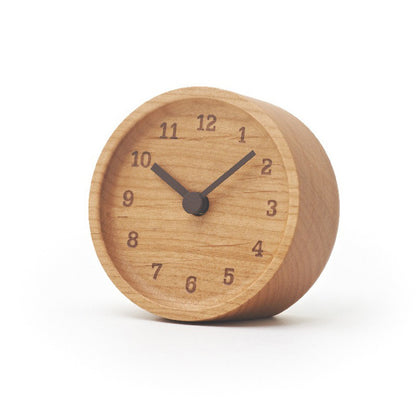 Lemnos MUKU desk clock（ムク デスク クロック） アルダー  置き時計  LC12-05 AD