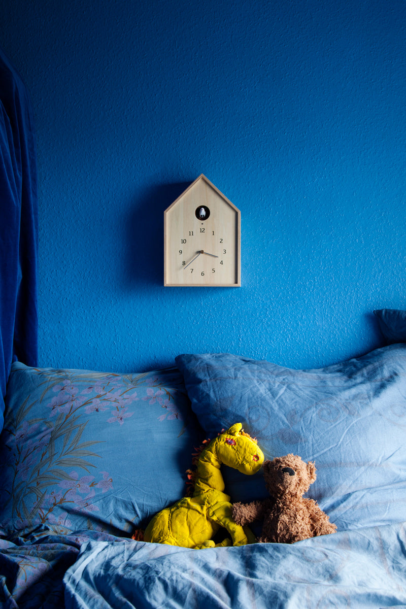 Lemnos Birdhouse Clock（バードハウス クロック）カッコー時計 ナチュラル 掛け置き兼用  NY16-12 NT