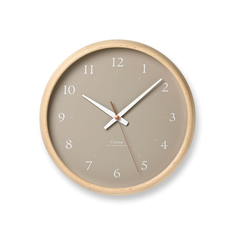 Lemnos Centaur Clock（セントール クロック）ベージュ  掛け時計  PC23-14 BG