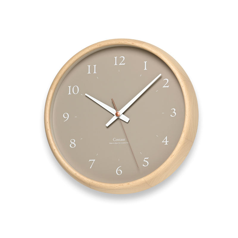 Lemnos Centaur Clock（セントール クロック）ベージュ  掛け時計  PC23-14 BG